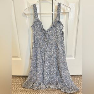 Blue and white American eagle dress